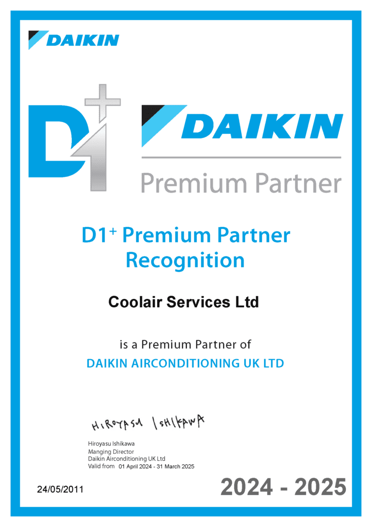 Daikin D1 premium partner