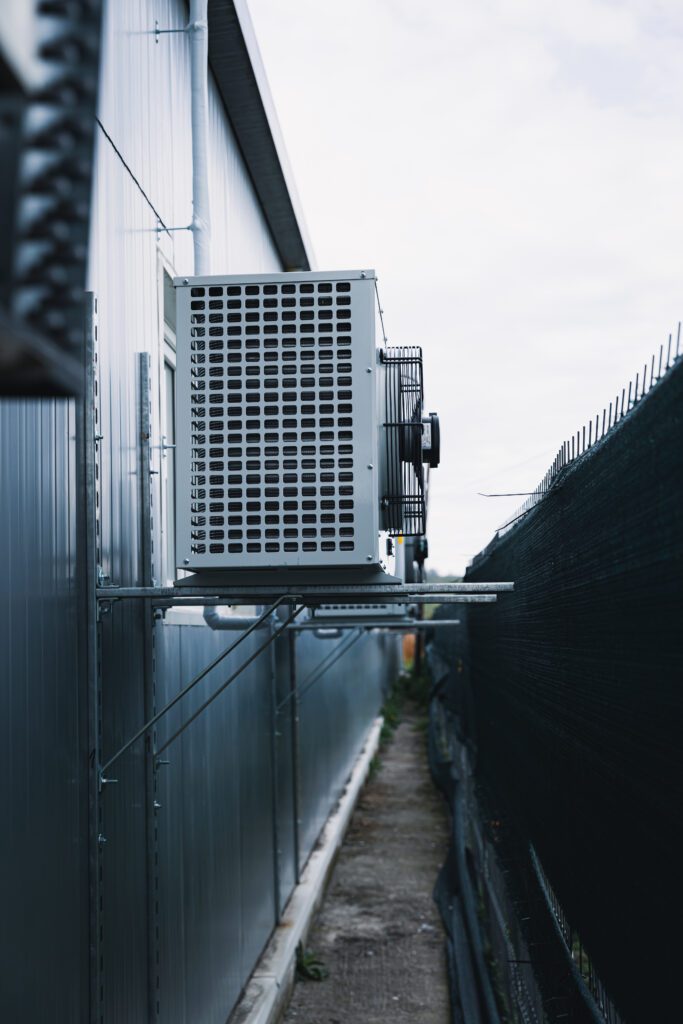 What is an evaporator coil in air conditioning units?