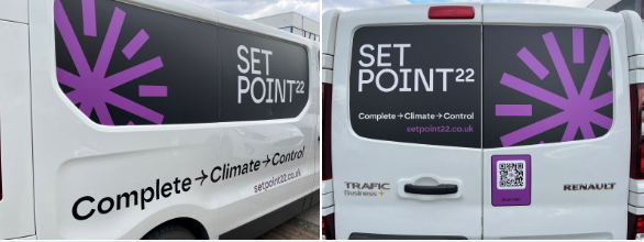 Setpoint22 company vehicle side by side