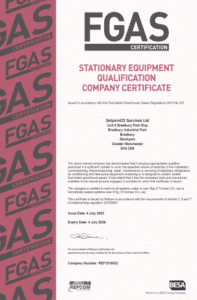 CERT05 FGAS COMPANY ACCREDITATION CERT 2023 - 2026